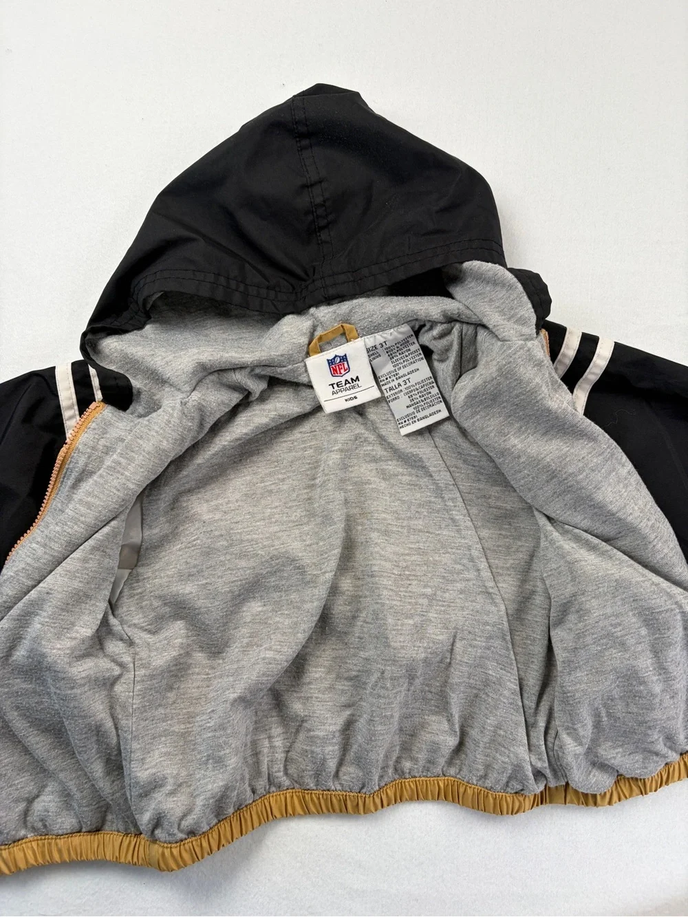 VTG Toddler 3T NFL New Orleans Saints Unisex Windbreaker Set Jacket & Pants
